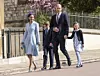 George i Charlotte prvi su put službeno došli na svečanu misu za Uskrs.