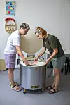 Jana i Nastja u studiju Morra