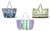 Torba od recikliranog poliestera Reserved (99,90 kn)/ torba na prugice Isabel Marant (133 eura)/ torba tie-dye uzorka Zara (199,90 kn)