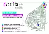 Karta lokacija na manifestaciji Dvorišta 2023.