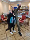 Otkako je počeo rat u Ukrajini, Elizabeta često putuje u Kijev, gdje je upoznala gradonačelnika Vitalija Klička