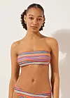 Bandeau bikini top Colorful Stripes - 26,50 eura; Bikini brazilke Colorful Stripes - 21,90 eura
