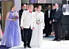 Princ i princeza prate tradicionalnu dobrotvornu lutriju na balu