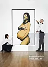 FOTOGRAFIJE: MEGA/THE MEGA AGENCY/PROFIMEDIA MEGA/THE MEGA AGENCY/PROFIMEDIA Artist Banksy's parody of Demi Moore naked on the cover of Vanity Fair could fetch £3 million GBP at auction. The painting, entitled Original Concept for Barely Legal Poster (after Demi Moore), will be auctioned at Sothebys this month. The two-metre-tall artwork was first unveiled in 2006, ahead of Banksys first exhibition in the US, titled Barely Legal. The mysterious street artist announced the event by putting up promotional posters across Los Angeles; the image in the posters was inspired by Annie Leibovitzs famous photograph, showing Demi Moore completely naked and pregnant, which had been on the cover of Vanity Fair in 1991. But the face of the American actress was replaced by a monkey with bulging eyes wearing a black wig in the spray paint and emulsion on canvas which measures 213 cm by 123 cm. And the figure is smoking a cigarette - despite Moore being seven months pregnant when she posed for the magazine. This is Banksy at his most outrageous; a mischievous caricature of one of the most audacious celebrity images and iconic magazine covers of all time, said Emma Baker, head of contemporary art evening sales at Sothebys London. The painting comes from the personal collection of an anonymous collector who acquired it in 2007 from Delahunty Fine Art. It will be sold at Sotheby's Modern Renaissance: A Cross-Category Sale on March 25 in London. Credit Courtesy of Sotheby's/MEGA. 17 Mar 2021,Fotografija: 598298231, licenca: Rights-managed, ograničenja: World Rights, dopuštenje modela:no, Credit line: MEGA/The Mega Agency/Profimedia