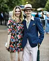 Talulah Riley i Thomas Brodie-Sangster upoznali su se na snimanju 2021., a zaručili dvije godine kasnije