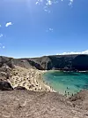 Plaža Papagayo jedna je od najpopularnijih na Lanzaroteu