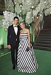 LONDON, ENGLAND - JULY 08: Novak Djokovic and Jelena Ristic attend the Novak Djokovic Foundation inaugural London gala dinner at The Roundhouse on July 8, 2013 in London, England. The foundation supports vulnerable and disadvantaged children, especially in Djokovics native Serbia. (Photo by Tim P. Whitby/Getty Images for Novak Djokovic Foundation)