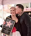 HOLLYWOOD, CALIFORNIA - FEBRUARY 05: Pink and Carey Hart attend a ceremony honoring her with the 2.656th star on The Hollywood Walk Of Fame on February 05, 2019 in Hollywood, California. (Photo by Alberto E. Rodriguez/Getty Images)