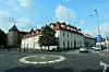 Heritage hotel Frankopan, u zgradi iz 18. stoljeća, nalazi se pokraj Frankopanskog kaštela u središtu Ogulina.