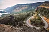 Rowena crest curve road in Oregon