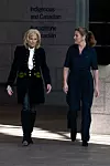 Sophie Gregoire Trudeau i Jill Bidem u svibnju 2023., nedugo prije objave o rastavi prvog kanadskog para