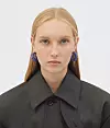 Bottega Veneta naušnice od pletene kože