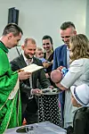 Obred krštenja vodio je svećenik Tomislav Kutleša, a jedan od kumova bio je pjevač Alan Hržica.