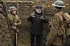 Behind the scenes photo of Sam Mendes, George MacKay & Dean-Charles Chapman 1917 (2019) *Filmstill - Editorial Use Only*, Image: 490385869, License: Rights-managed, Restrictions: Filmstill // HANDOUT / EDITORIAL USE ONLY! Please note: Fees charged by the agency are for the agencyÕs services only, and do not, nor are they intended to, convey to the user any ownership of Copyright or License in the material. The agency does not claim any ownership including but not limited to Copyright or License in the attached material. By publishing this material you expressly agree to indemnify and to hold the agency and its directors, shareholders and employees harmless from any loss, claims, damages, demands, expenses (including legal fees), or any causes of action or allegation against the agency arising out of or connected in any way with publication of the material. Images should only be used for editorial purposes by newspapers or magazines or websites in connection with the event/movie (etc). E.g.: Real Name as Character Name in Film Title (year) No other use is authorized. Filmstill // HANDOUT / EDITORIAL USE ONLY! Please note: Fees charged by the agency are for the agency’s services only, and do not, nor are they intended to, convey to the user any ownership of Copyright or License in the material. The agency does not claim any ownership including but not limited to Copyright or License in the attached material. By publishing this material you expressly agree to indemnify and to hold the agency and its directors, shareholders and employees harmless from any loss, claims, damages, demands, expenses (including legal fees), or any causes of action or allegation against the agency arising out of or connected in any way with publication of the material. Images should only be used for editorial purposes by newspapers or magazines or websites in connection with the event/movie (etc). E.g.: Real Name as Character Name in Film Title (year) No other use is authorized., Model Release: no, Credit line: Image Capital Pictures / Film Stills / Profimedia