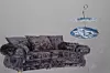Trosjed od tekstila Carryhome, 280x82x135 cm, 1799€ Lesnina; Etažer Classics on Acid, 120€ Dizajnholik
