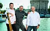 Stjepan s članovima žirija MasterChefa Damirom Tomljanovićem i Malkiorom Bašićem
