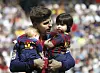 Gerard Pique sa sinovima Milanom i Sashom