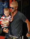 David Beckham sa sinom Cruzom 2007. u Kaliforniji