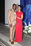 Sabrina Dhowre Elba i Idris Elba.