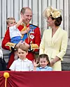 Prince William, Catherine Duchess of Cambridge, Prince Louis, Prince George and Princess Charlotte Trooping the Colour ceremony, London, UK - 08 Jun 2019, Image: 444753550, License: Rights-managed, Restrictions: , Model Release: no, Credit line: Profimedia, TEMP Rex Features