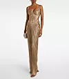 Maria Lucia Hohan Clothing metalik haljina (820 eura)