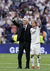 Trener Carlo Ancelotti i Luka Modrić zajedno su se oprostili od kluba