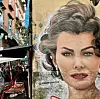 Mural posvećen Sofiji Loren