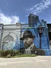 Mural Lionela Messija nalazi se smješten ispod mosta u Buenos Airesu i djelo je umjetnika Segatorija