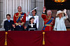 Princ William, princeza Kate, princ George, princeza Charlotte, princ Louis, kralj Charles i kraljica Camilla na svečanoj proslavi kraljevog rođendana Trooping The Colour 2024.