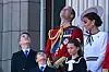Princ William i princeza Kate s djecom na paradi Trooping The Colour 2024.