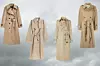 Massimo Dutti (199 €)/H&M (79,99 €)/Burberry; Net-a-Porter (1990 €)/Acne Studios;Farfetch (820 €)