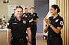 9-1-1: LONE STAR: L-R: Owen Strand (Rob Lowe) and Tommy Vega (Gina Torres) in the â2100Â°â episode of 9-1-1: LONE STAR airing Monday, Jan. 25 (9:01-10:00 PM ET/PT) on FOX. ÂŠ 2021 Fox Media LLC. CR: Kevin Estrada/FOX.