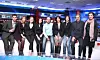 Dnevnik Nove Tv obilježio je petu godišnjicu. Na slici: (s lijeva) Petar Pereža, Romina Knežić, Marija Miholjek, Mislav Bago, tadašnja direktorica Nove Tv Iva Gačić, Ivana Paradžiković i Antun Masle.