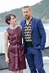 Claire Foy i Ryan Gosling na premijeri filma 'First Man' u San Sebastianu 2018.
