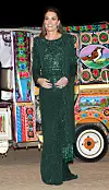 ISLAMABAD, PAKISTAN - OCTOBER 15: Catherine, Duchess of Cambridge arrives by Tuk Tuk with Prince William, Duke of Cambridge, as they attend a special reception hosted by the British High Commissioner Thomas Drew, at the Pakistan National Monument, during day two of their royal tour of Pakistan on October 15, 2019 in Islamabad, Pakistan. (Photo by Chris Jackson - Pool/Getty Images)