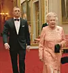 S kraljicom Elizabetom u emisiji prikazanoj na otvaranju Olimpijskih igara u Londonu.