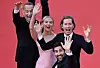 Tom Hanks, Scarlett Johansson, Wes Anderson i Jason Schwartzman