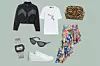 Traper jakna s resama Salsa; Europa 92 (749 kn)/ t-shirt s printom Desigual (450 kn)/ torbica s uzorkom Scotch & Soda; Scotch & Soda (1349 kn)/ sunčane naočale Guess; Ghetaldus (990 kn)/ ručni sat Lee Cooper; Cordis (449 kn)/ suknja s volanom Desigual / tenisice adidas; Shooster (749 kn) - sve dostupno u Arena Centru