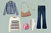 Traper jakna Levi's; Levi's (959 kn)/ mini torbica Aldo (470 kn)/ ogrlica De'llure (532 kn)/ pulover na pruge Comma (729 kn)/ rumenilo Wild Cherry MAC (275 kn)/ tenisice Aldo (670 kn)/ traperice Springfield (279 kn) - sve dostupno u Arena Centru