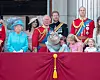 Proslava Trooping the Colour 2018. godine, s kraljevskom obitelji i slavljenicom, Harryjevom bakom