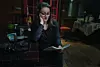 Elizabeta Vidović na snimanju filma 'The Accursed'