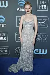 Mandatory Credit: Photo by Matt Baron/Shutterstock (10056053m) Julia Garner 24th Annual Critics' Choice Awards, Arrivals, Barker Hanger, Los Angeles, USA - 13 Jan 2019 Wearing Brock Collection same outfit as catwalk model *9877904w