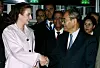 Princeza Lalla Salma s direktorom UNESCO-a, Koichirom Matsuurom u Parizu