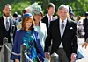 WINDSOR, UNITED KINGDOM - MAY 19: Michael Middleton (right) arrives at St George's Chapel at Windsor Castle before the wedding of Prince Harry to Meghan Markle on May 19, 2018 in Windsor, England. (Photo by Gareth Fuller - WPA Pool/Getty Images)