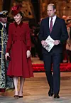 LONDON, ENGLAND - MARCH 09: Catherine, Duchess of Cambridge and Prince William, Duke of Cambridge depart the Commonwealth Day Service 2020 at Westminster Abbey on March 09, 2020 in London, England. The Commonwealth represents 2.4 billion people and 54 countries, working in collaboration towards shared economic, environmental, social and democratic goals. (Photo by Chris Jackson/Getty Images)