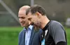 WALSALL, ENGLAND - NOVEMBER 28: Prince William, Duke of Cambridge meets meets Head Coach Slaven Bilic members during a visit to West Bromwich Albion FC as part of the Heads Up campaign at West Bromwich Albion Training Ground on November 28, 2019 in Walsall, England. (Photo by Rui Vieira - WPA Pool/Getty Images)