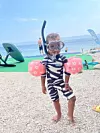 Djevojčice su neupitno neustrašive obožavateljice mora i morskih aktivnosti.