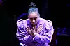 LOS ANGELES, CALIFORNIA - FEBRUARY 24: Alicia Keys performs during The Celebration of Life for Kobe & Gianna Bryant at Staples Center on February 24, 2020 in Los Angeles, California. (Photo by Kevork Djansezian/Getty Images)