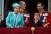Na balkonu Buckinghamske palače s bakom Elizabetom II., djedom Philipom i tatom Charlesom