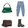 Replay torba, 1010 Kn/134,09 €; Replay hlače, 1690 Kn/224,36 €; Replay torba, 1270 Kn/168,6 €; Replay čizme, 1800 Kn/239 €
